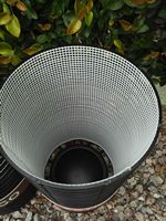 Coletor de resíduos feito com filtro de ar de caminhão